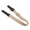 Sangle de guitare à motif brodé, réglable, dorée 11
