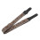 Sangle de guitare brodée vintage marron réglable 13