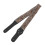 Sangle de guitare brodée vintage marron réglable 16