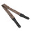 Sangle de guitare brodée vintage marron réglable 1