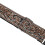 Sangle de guitare brodée vintage marron réglable 10