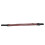 Sangle de guitare brodée vintage - rouge, réglable 12