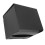 Modello Space alluminio per parete TP coperchio scatola nero 14x13cm 1