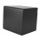 Modello Space alluminio per parete TP coperchio scatola nero 14x13cm 16