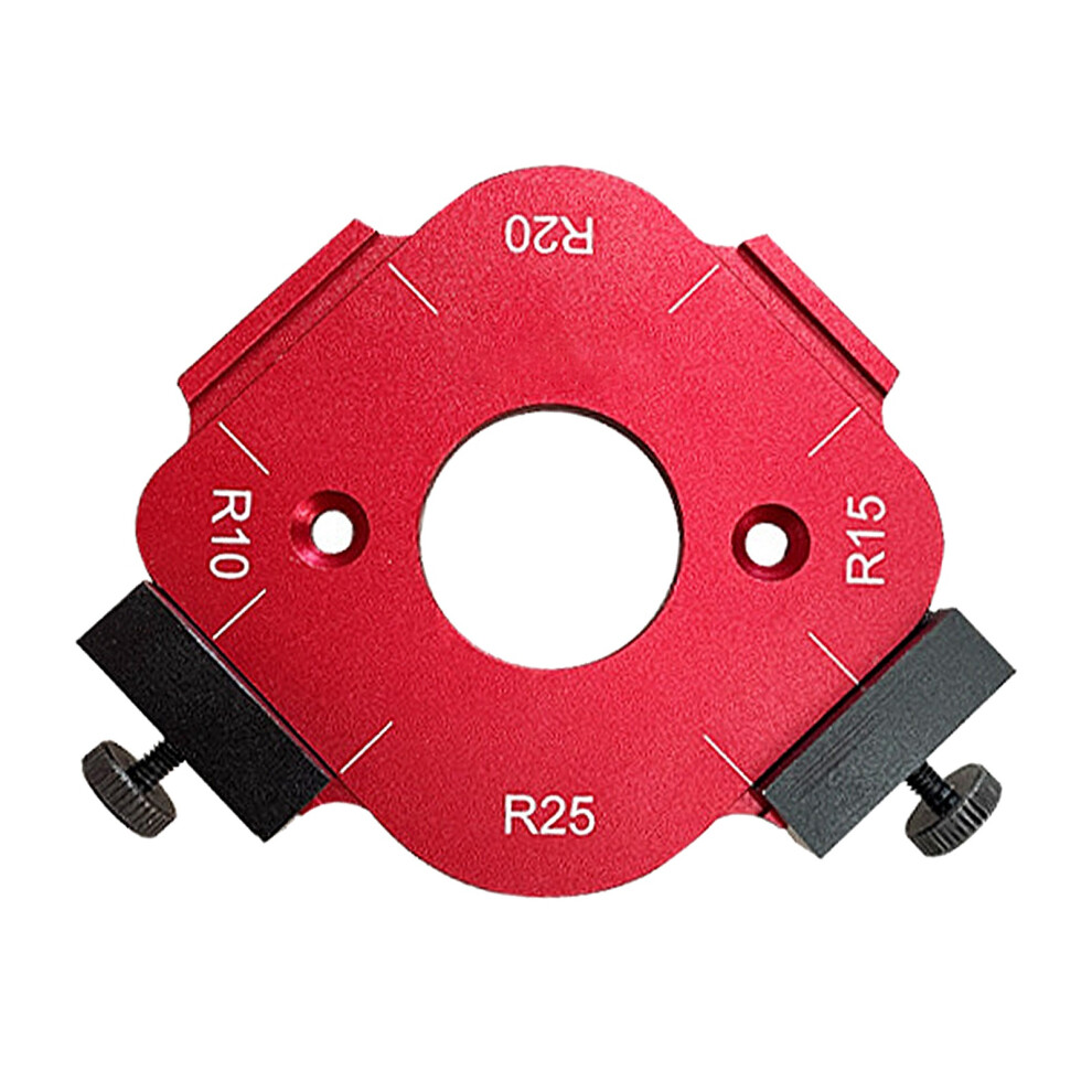 Multifunctional Aluminum Alloy Radius Jig Router Arc Template R10 R15 R20 R25 9331335529388