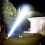 Mini-LED-Taschenlampe kompakt 700 mAh, Silber 5