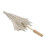 Beige Spitzen-Parasol 43 x 45 cm, 1 Stück 16
