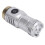 Mini-LED-Taschenlampe kompakt 700 mAh, Silber 8