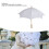 Parasol de encaje 1 pieza, 43 x 45 cm, blanco 5