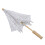 Parasol de encaje 1 pieza, 43 x 45 cm, blanco 15