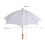 Parasol de encaje 1 pieza, 43 x 45 cm, blanco 2