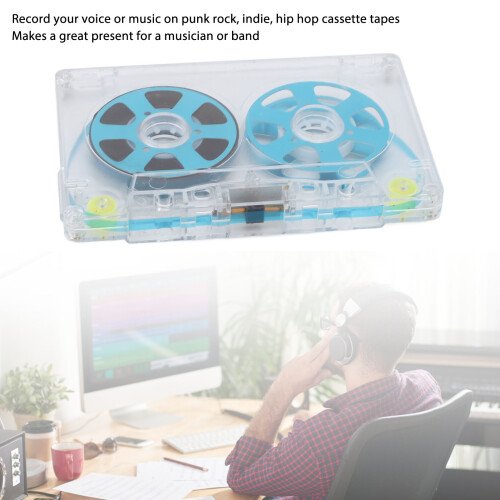 Cassette bleue Reel-to-Reel vierge 46 min 2