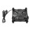 Ventilateur PC USB 5V noir de 120 mm, 3 vitesses, 2800 tr/min 3