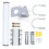 High-Quality Stainless Steel Mount Kit for Starlink V2 Rectangular Dish Antenna 3