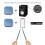 Portable 3D Motion Sensing Air Drum Set with Bluetooth & 8 Sounds 8