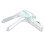 Speculum vaginale LED a becco d’anatra LR41 3x43mAh ABS 15