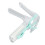 Speculum vaginale LED a becco d’anatra LR41 3x43mAh ABS 14