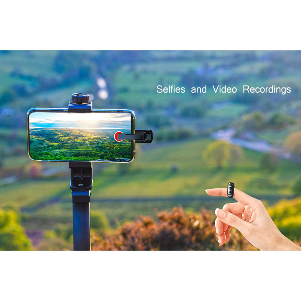 Tiktok Page Turner Ring Remote For Iphone Ipad Android Wireless Camera Clicker 9361335541899