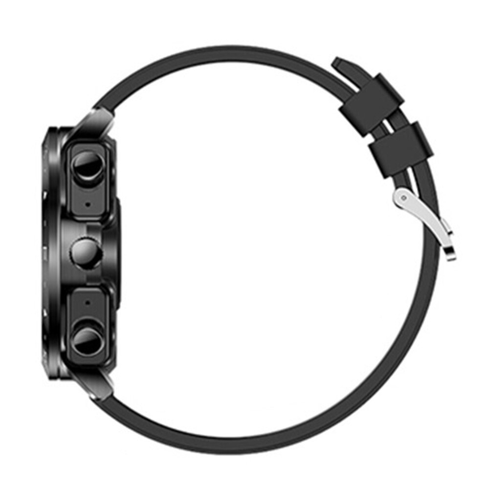 T95 1.52" Fulltouch Smartwatch + Earbuds, 400Mah, Ip67, Black/Silver 4161335542057