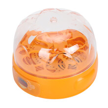 6-Eier-Autoinkubator 16,5x17x13 cm Gelb 100-240V