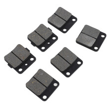 Ensemble de 6 plaquettes de frein 1UY W0046 00 00 F/R YFM350