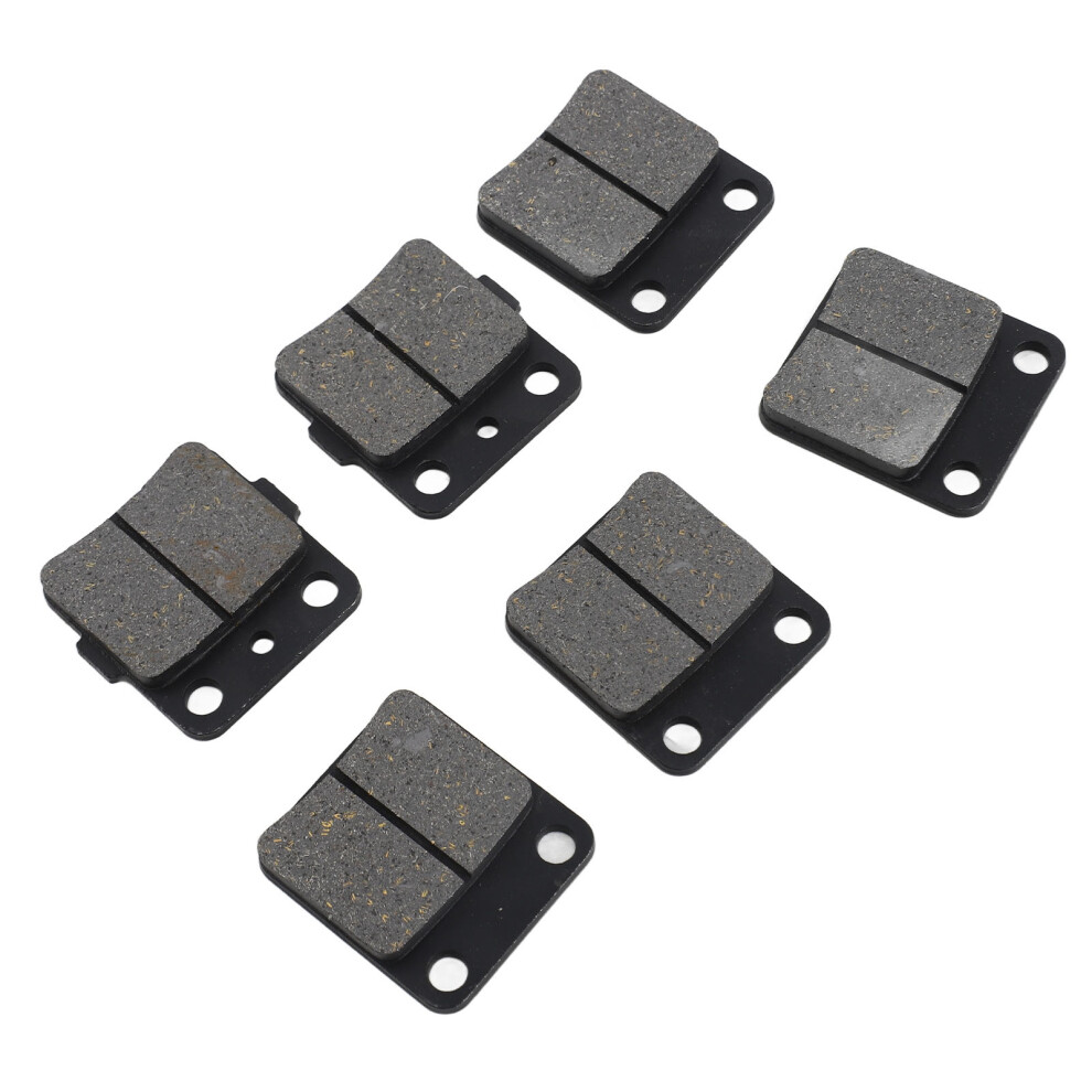 6Pcs Metal Brake Pads Set For Warrior 350 Yfm350 1989-2004 | Front & Rear 5001335542789