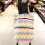 Bolsa de compras plegable con ruedas 400 g 27x12x44 cm 6