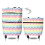 Bolsa de compras plegable con ruedas 400 g 27x12x44 cm 5