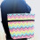 Bolsa de compras plegable con ruedas 400 g 27x12x44 cm 13