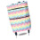 Bolsa de compras plegable con ruedas 400 g 27x12x44 cm 8