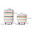 Bolsa de compras plegable con ruedas 400 g 27x12x44 cm 2