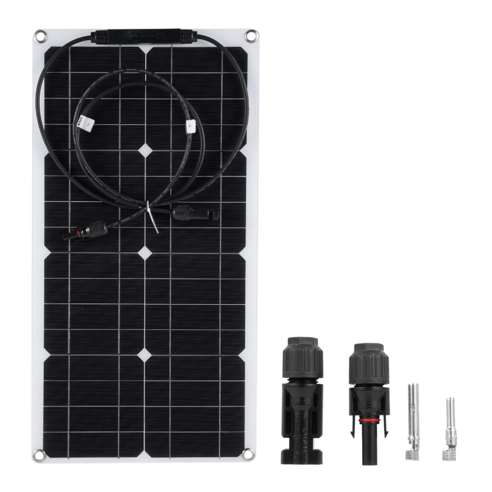 Portable 25W Solar Panel Kit 16V Flexible & Waterproof Design 8041335545295