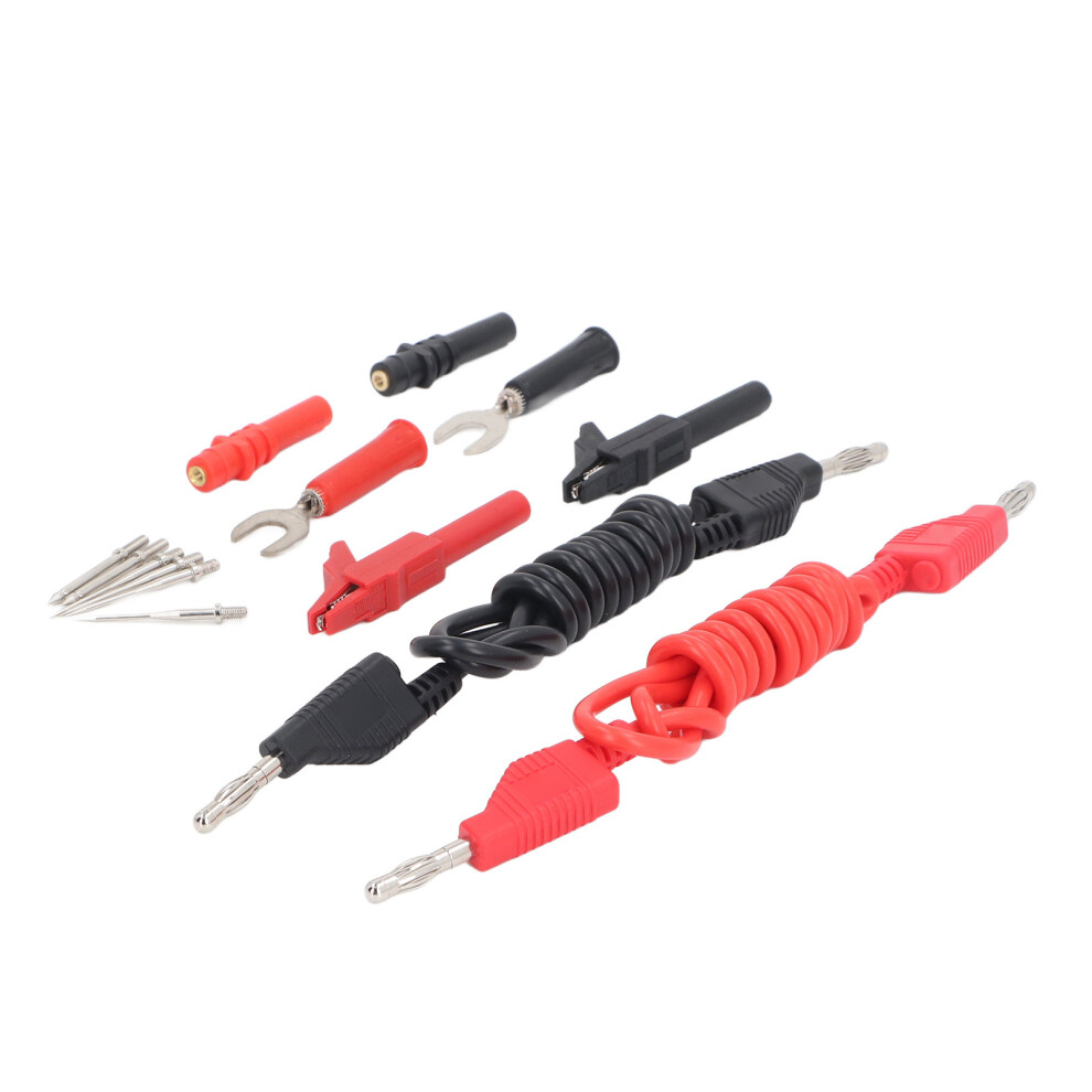 Stackable Banana Plug Test Leads 2000V 20A 18Awg Fully Insulated Safety Kit 7891335547000
