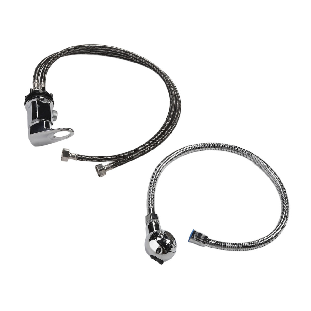 Rust-Resistant Shampoo Bed Faucet, 70Cm Hose, Zinc Alloy 5081335546970