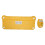 Yellow 98-Key Retro Wireless Keyboard Mouse Set for Windows 7-11 PCs 9
