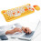 Yellow 98-Key Retro Wireless Keyboard Mouse Set for Windows 7-11 PCs 15