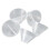 Children's Paint Cups Set 5 Reusable Spill Proof Containers with Colored Lids 12