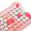 Wireless Pink 2.4G Keyboard & Mouse Set for Windows 98/7/8/10/11 10