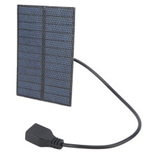 3W tragbares Polysilizium-Solarmodul 5V photovoltaisches Solarmodul für Smartphones, kleine Ventilatoren, Outdoor