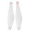 1 paire de carbone blanc pliant 44 cm X9 PLUS kit d'alimentation 5