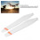 1 paire de carbone blanc pliant 44 cm X9 PLUS kit d'alimentation 3