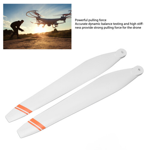 1 paire de carbone blanc pliant 44 cm X9 PLUS kit d'alimentation 2