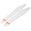 1 paire de carbone blanc pliant 44 cm X9 PLUS kit d'alimentation 16