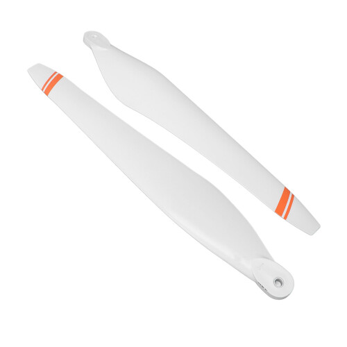 1 paire de carbone blanc pliant 44 cm X9 PLUS kit d'alimentation