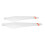 1 paire de carbone blanc pliant 44 cm X9 PLUS kit d'alimentation 15