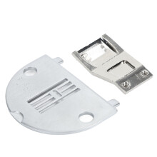 Steel Needle Plate with Feed Dog Set for 110-320 Sewing Machines