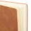 100-Blatt PU-Leder A5 liniert Notizbuch braun 11