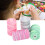 4er-Set Polyester-Nähgarn - 1000 Yards, 4 Farben, 3,3 x 6 cm 1