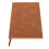 100-Blatt PU-Leder A5 liniert Notizbuch braun 1