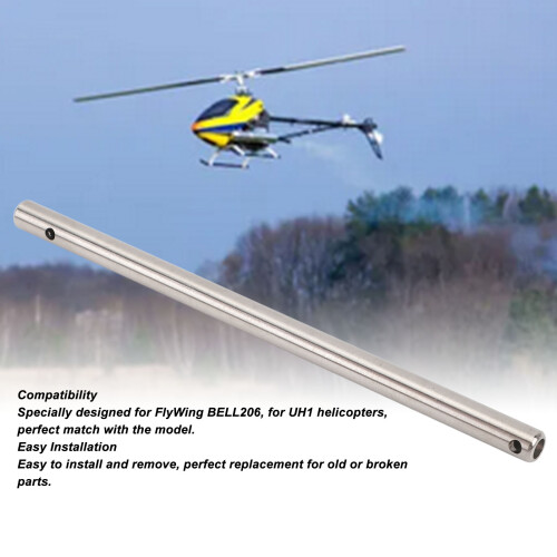 Hauptspindel aus Edelstahl 16g Flywing BELL206 2